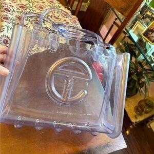 Telfar Transparent Jelly Shopper Bag